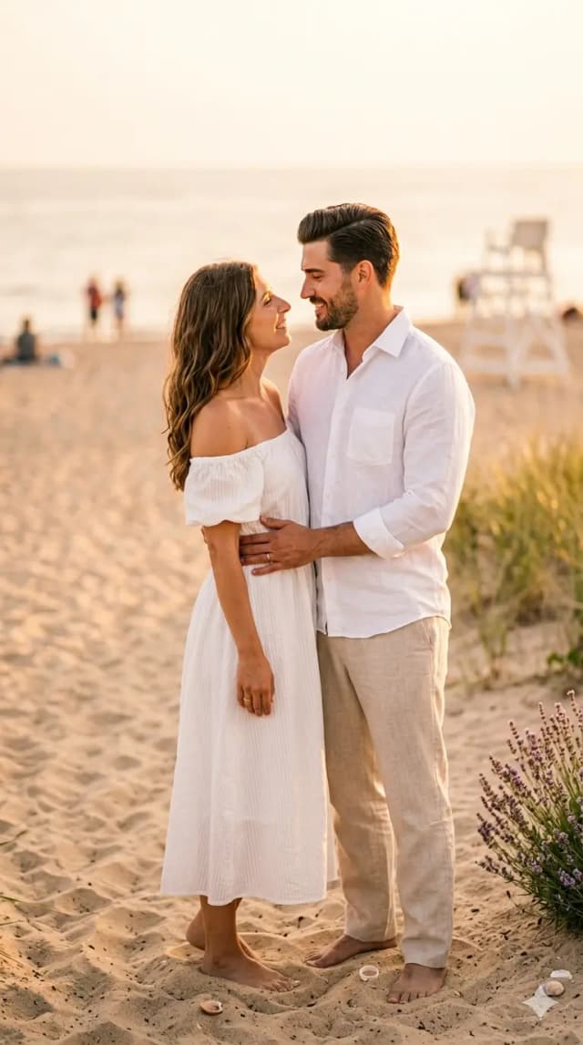 Custom wedding invitation with your own cover photo as a digital invite on phone